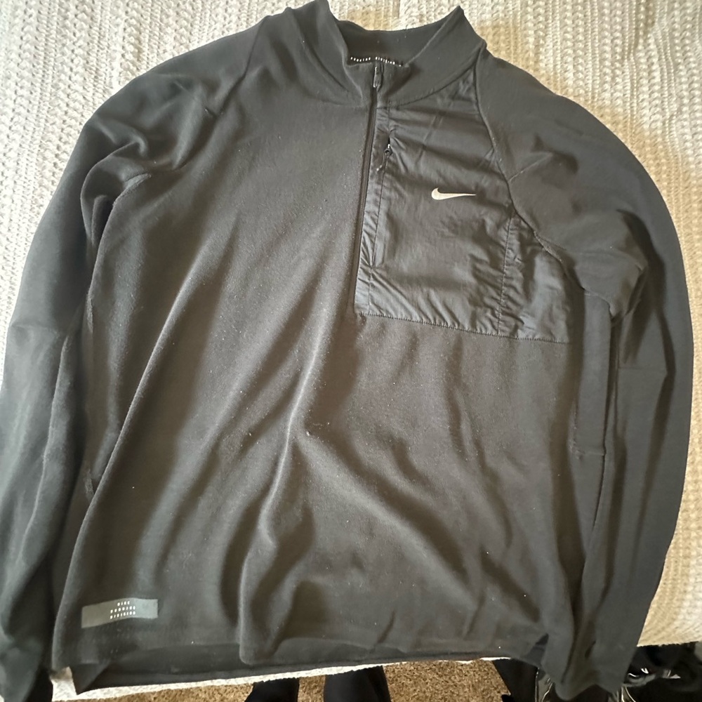 Nike Black Dri-FIT Pullover